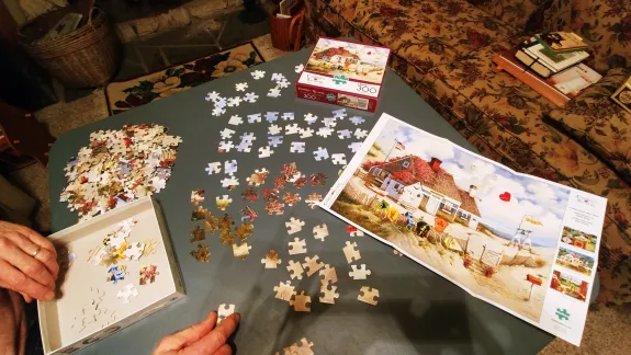 Jigsaw Puzzles as a Prayer